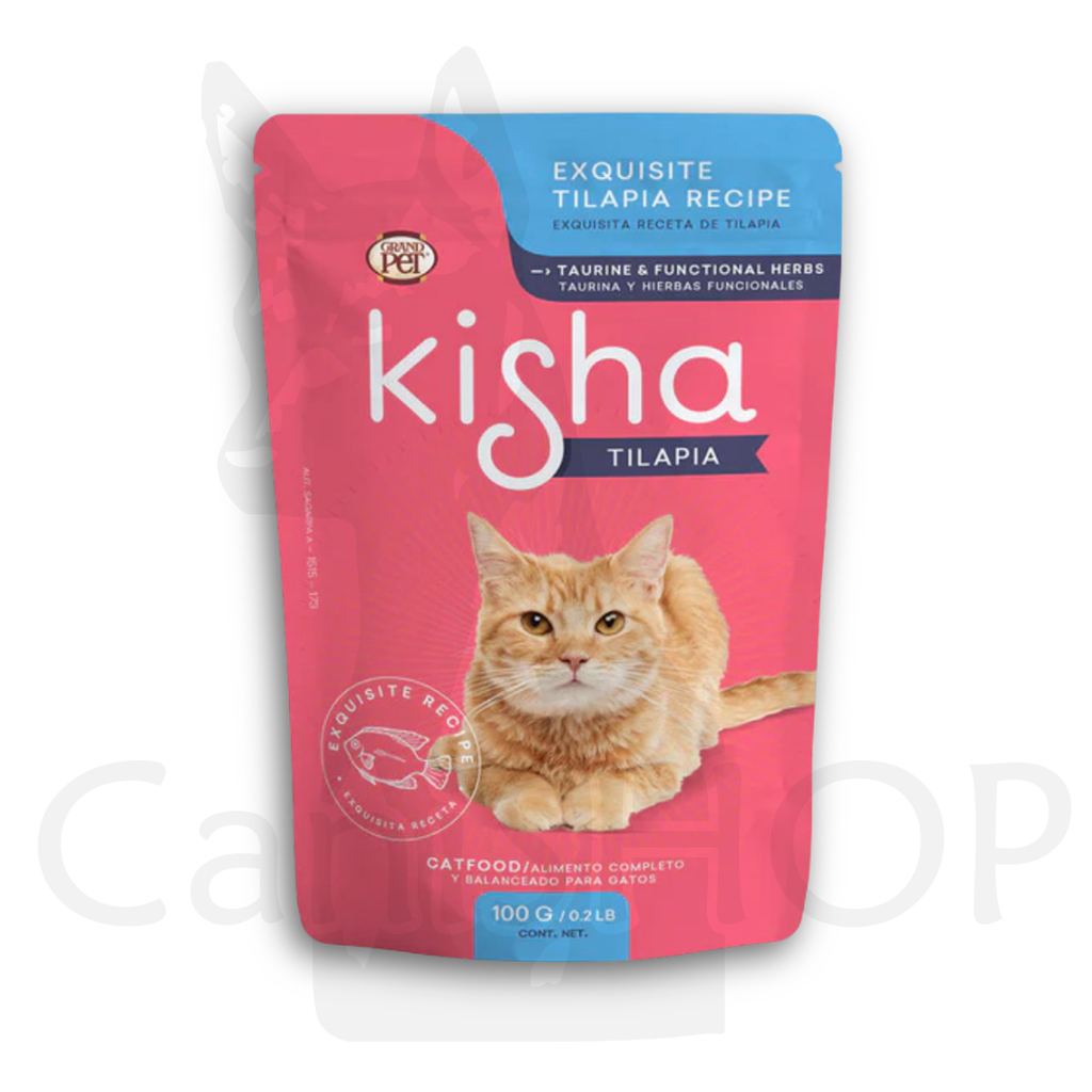 KISHA SOBRE GATO TILAPIA 85 gr