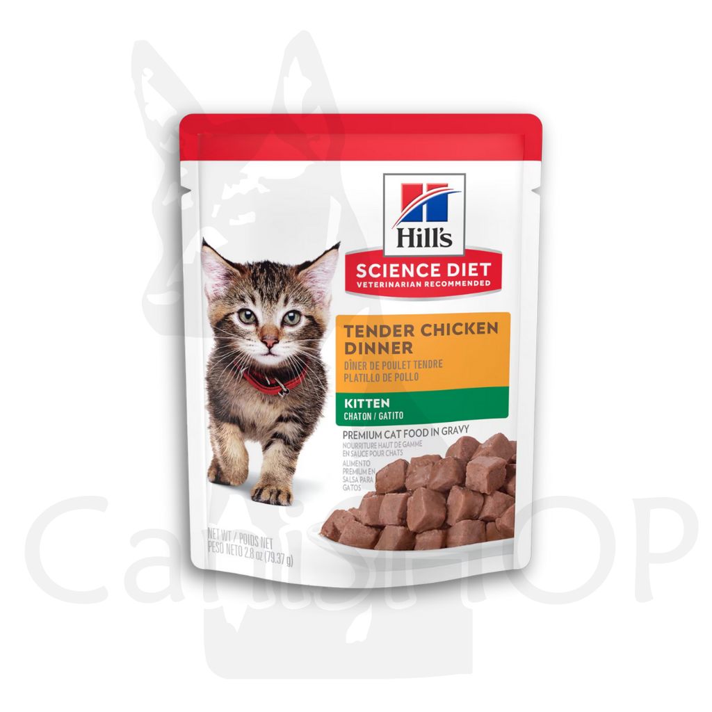 [HIL605143] HILLS FELINO KITTEN Kitten Original POUCH pollo 0.08 KG
