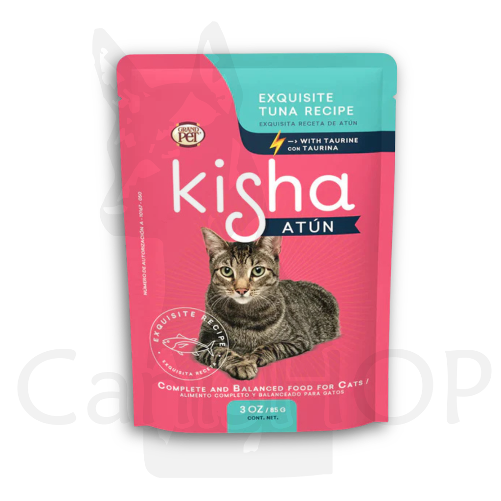 KISHA SOBRE GATO ATUN 85 gr