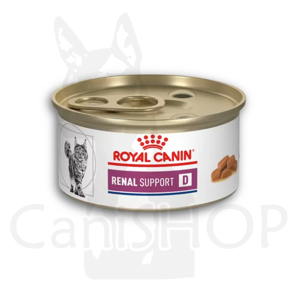 [44655] ROYAL CANIN RENAL SUPPORT D MIG FELINE LATA 0.085 KG