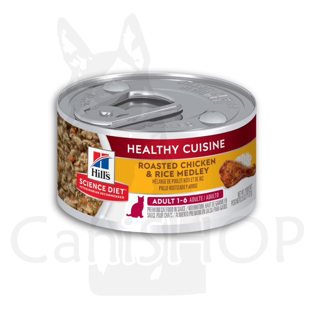 [HIL10445] HILLS FELINO ADULTO Adult Healthy Cuisine LATA ESTOFADO 0.08 KG