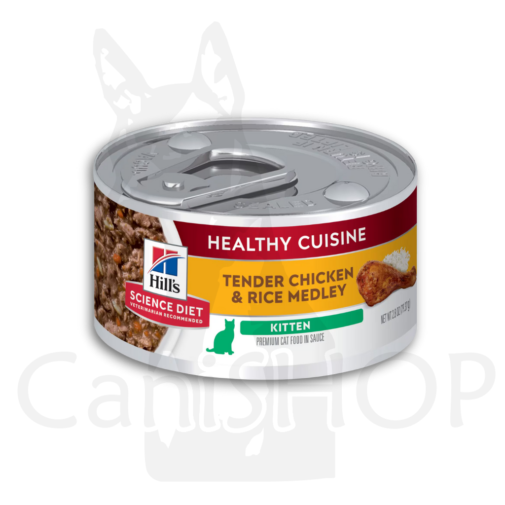 [HIL10447] HILLS FELINO KITTEN Kitten Healthy Cuisine LATA ESTOFADO 0.08 KG