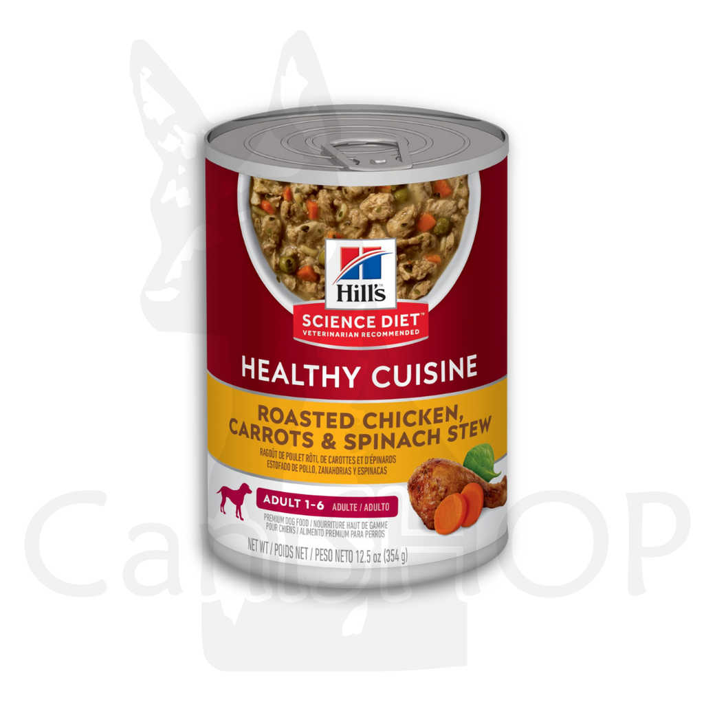 [HIL10450] HILLS ADULTO RM DOG Healthy Cuisine LATA ESTOFADO 0.35 KG