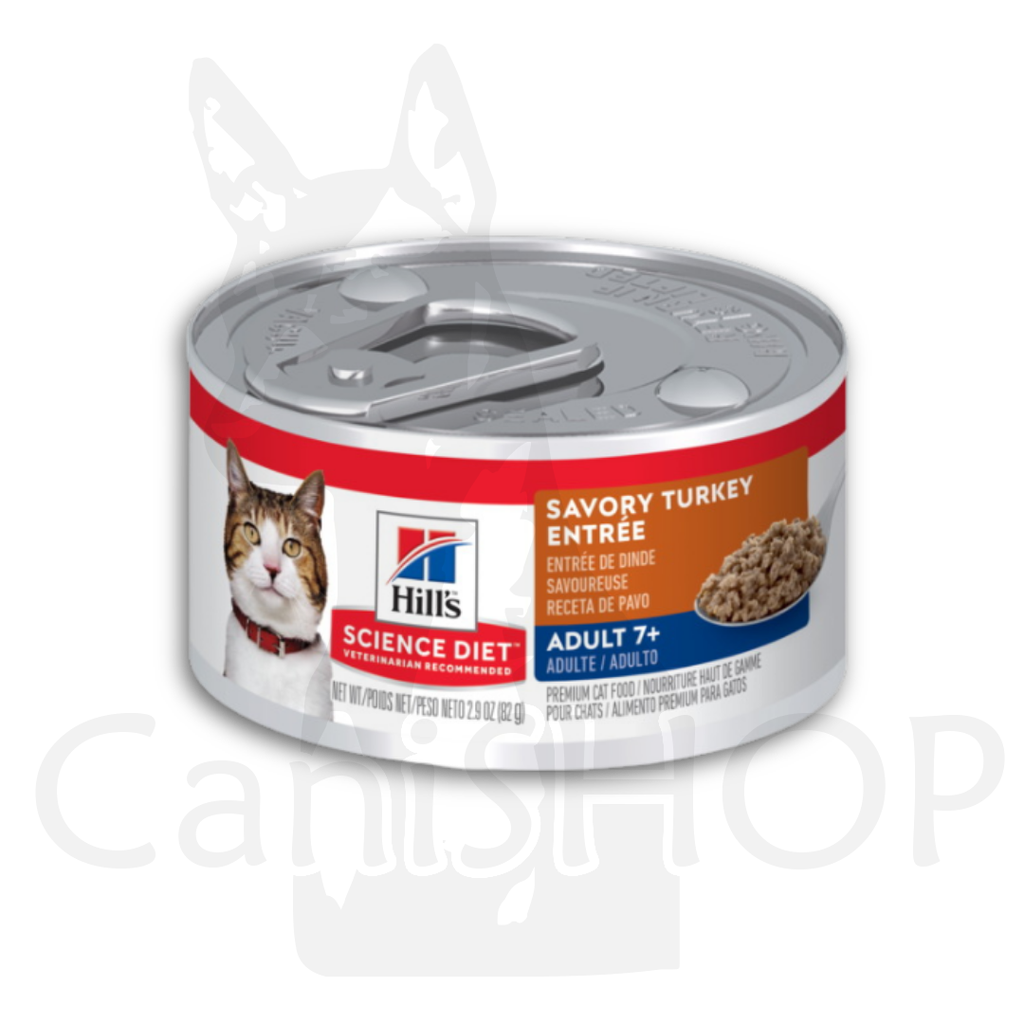 [HIL10812] HILLS FELINO SENIOR Adult 7+ Original LATA pavo 0.08 KG