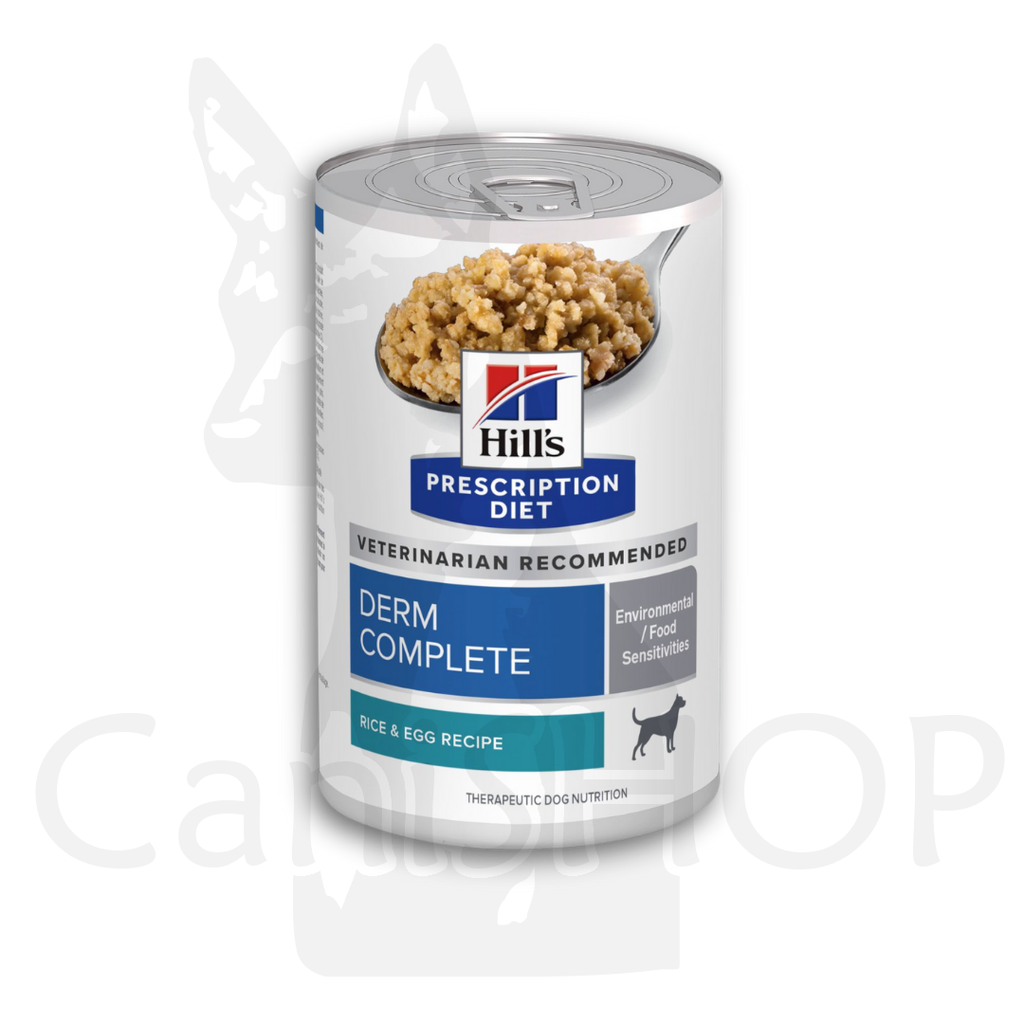 [HIL605725] HILLS DERMATOLOGICO ALERGIAS DOG Derm Complete LATA 0.37 KG