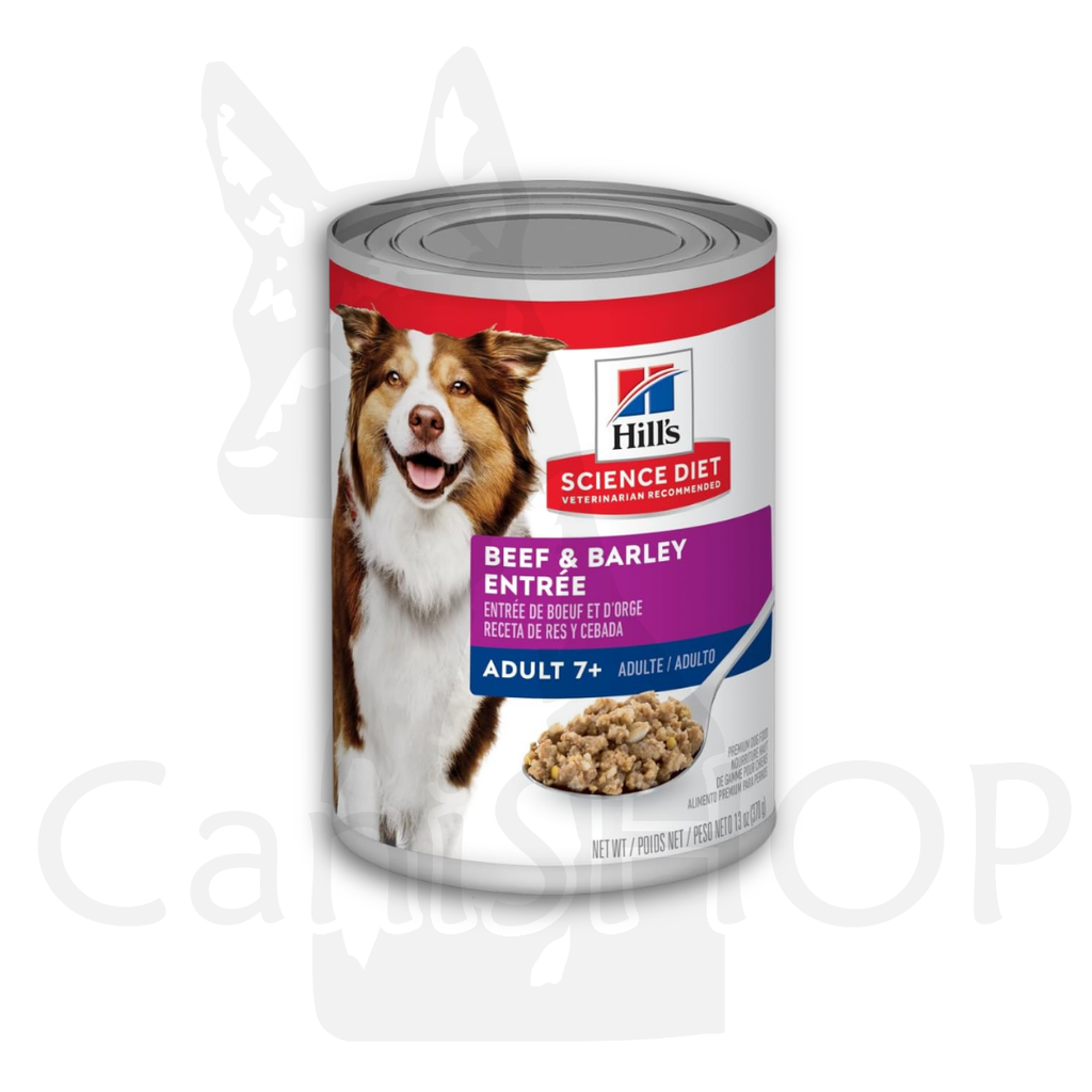 [HIL7056] HILLS SENIOR RM DOG Adult 7+ LATA Beef 0.37 KG