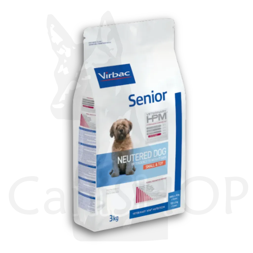 [8200081] VIRBAC SENIOR ESTERILIZADO RP SENIOR NEUTERED SMALL & TOY 03 KG