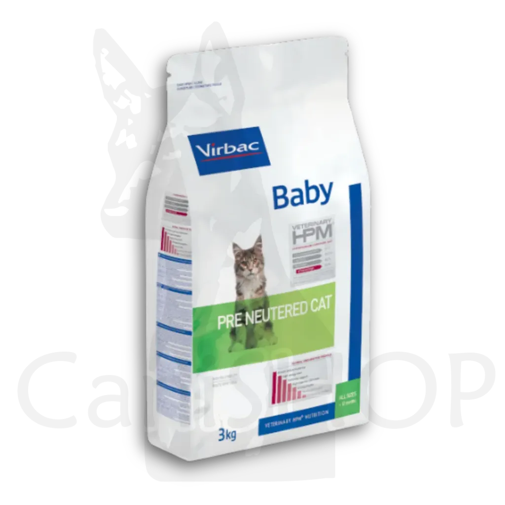 [8200058] VIRBAC FELINO KITTEN POR ESTERILIZAR BABY PRENEUTERED CAT 01.5 KG