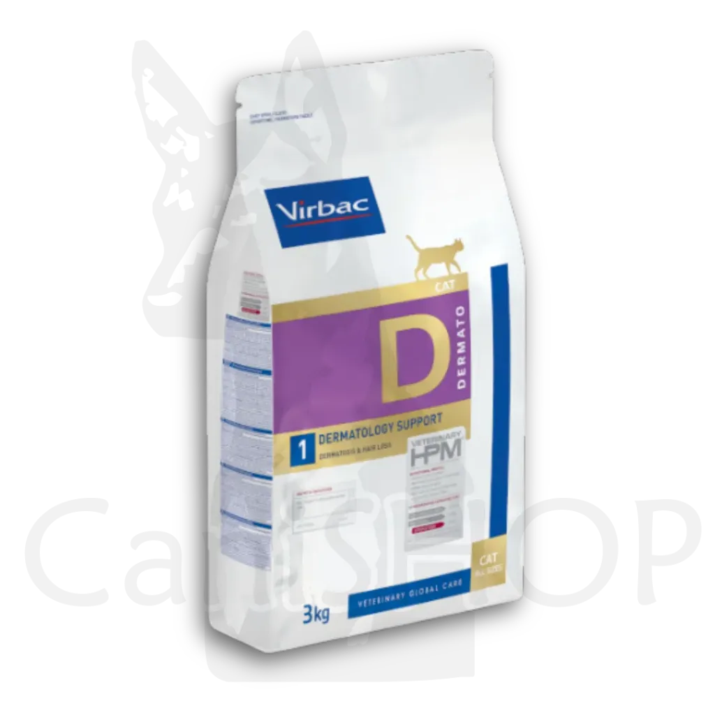 [8200164] VIRBAC FELINO DERMATOLOGICO CAT DERMATOLOGY SUPPORT 03 KG