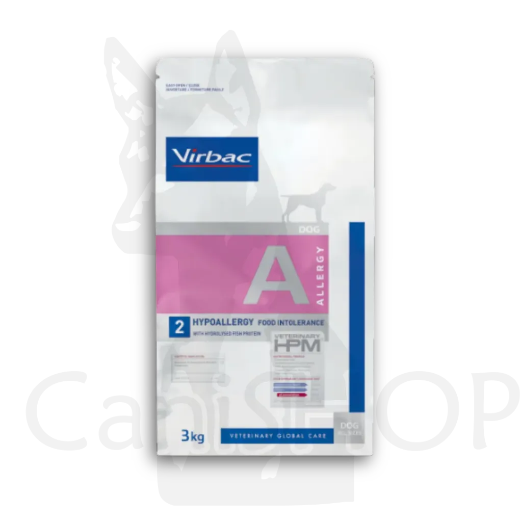 [8200182] VIRBAC DERMATOLOGICO DOG HYPOALLERGY WITH HYDROLIZED FISH PROTEIN 12 KG