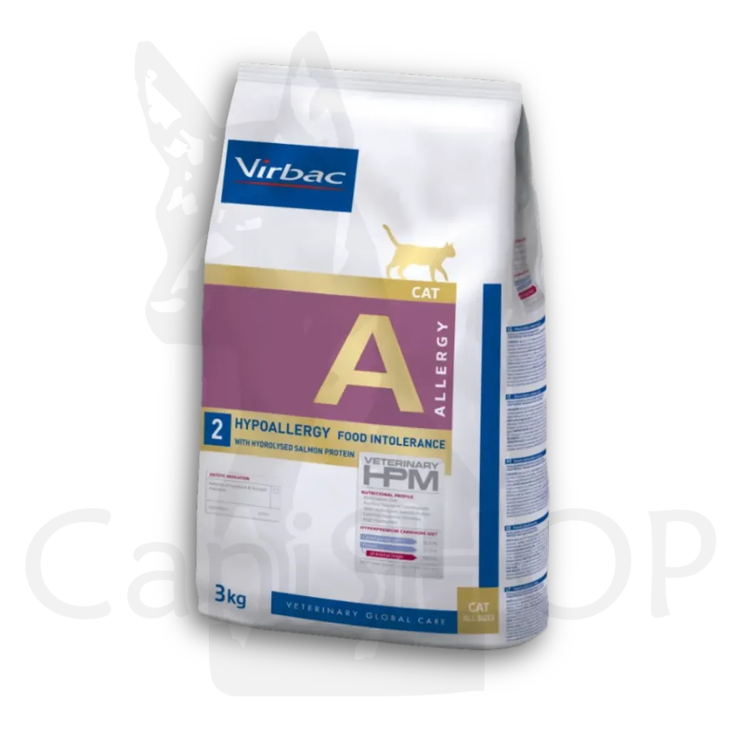 [8200181] VIRBAC FELINO DERMATOLOGICO CAT HYPOALLERGY WITH HYDROLYZED FISH PROTEIN 03 KG