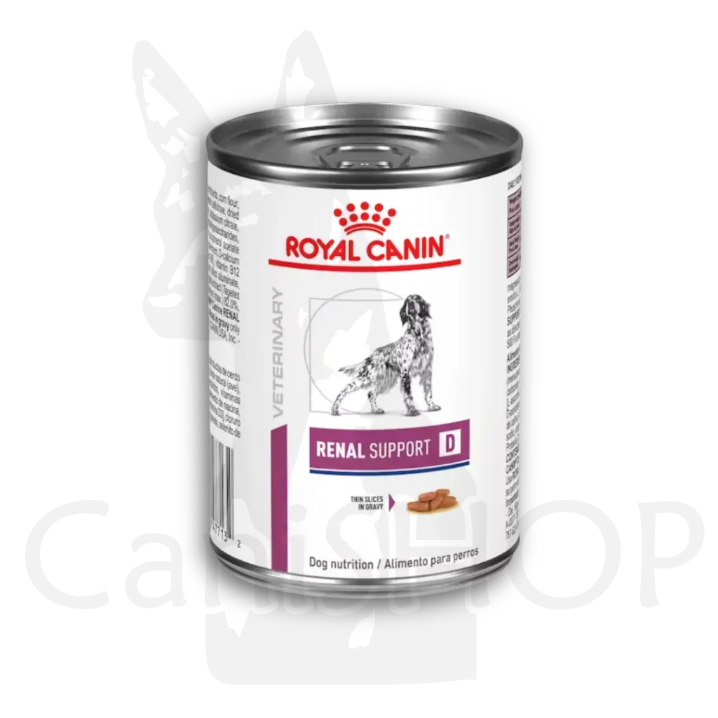 [47713] ROYAL CANIN RENAL SUPPORT D MIG CANINE LATA 0.37 KG